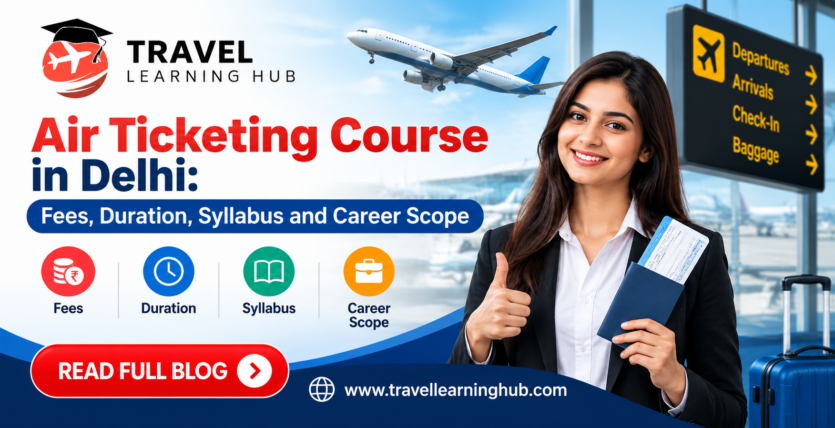air ticketing course in Delhi