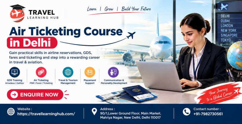 Air Ticketing Course in Delhi